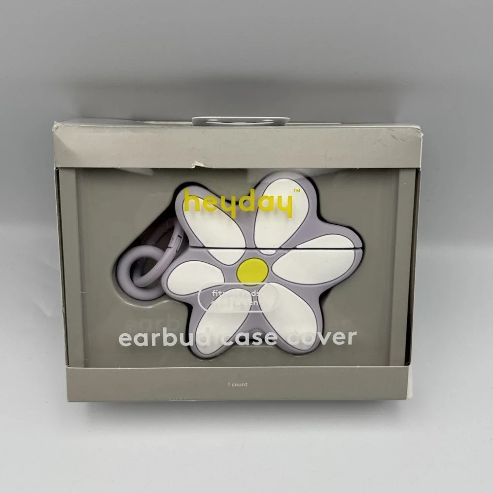Heyday Earbud Case Cover Fits AirPods Generation 1 & 2 - Flower